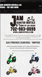 Mobile Screenshot of jamscooterslv.com